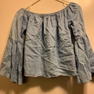 Off the shoulder shirt